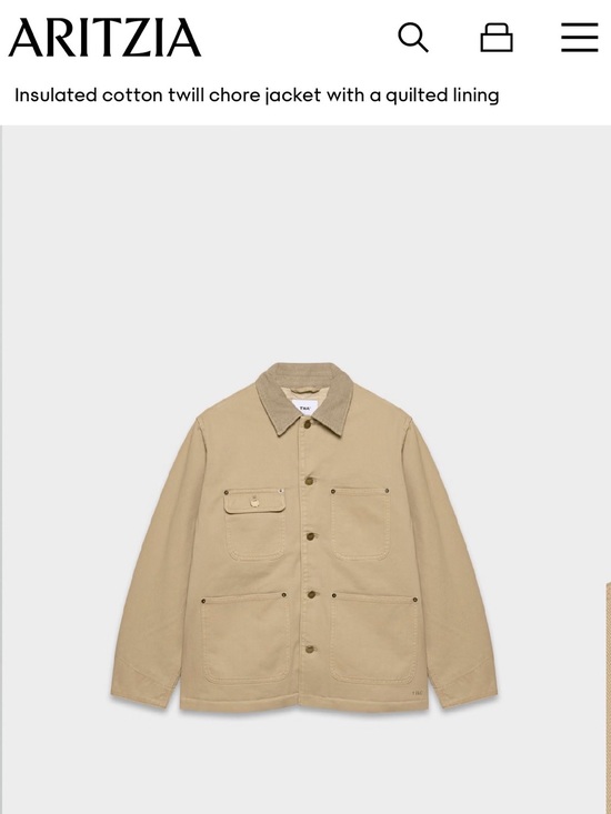 Aritzia Jackets & Blazers - BNWT Aritzia TNA Barnett Chore Jacket - S
